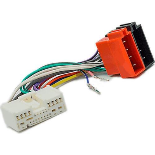ISO Wiring Harness Adaptor Cable Connector Plug Wire for Mazda 6 626 Mazda 2 Demio Mazda 3 Axela,For Ford Escape Laser Ranger