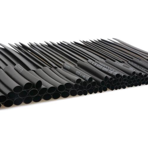 Car Electrical Cable Tube Kits Heat Shrink Tube Tubing Wrap Sleeve Assorted Mixed Color Wrap Wire Kit Tubes Kits Exhaust Systems