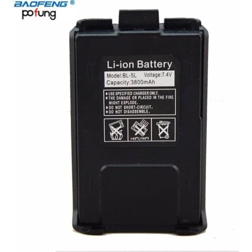 Baofeng Thicker 3800mA Li-ion Battery for BaoFeng Walkie Talkie UV-5R UV-5RA UV-5RC UV-5RE Series Two Way Radio