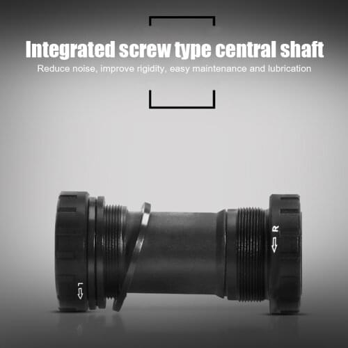 BSA Bearing Bottom Bracket Screw Type 68/73 mm Bicycle Axis MTB Road Bike Aluminum Alloy Waterproof Crank Set Axis Parts