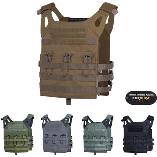 Emerson Tactical JPC Assault Lightweight Combat Vest EmersonGear Body Armor Adjustable MOLLE+ Plates Jumpable Plate Carrier