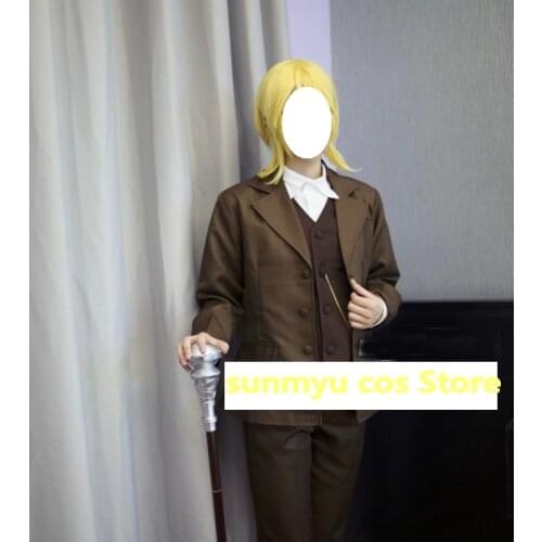 Moriarty The Patriot Yukoku no Moriati William James Moriarty Cosplay Costume,Custom Size Customize Halloween