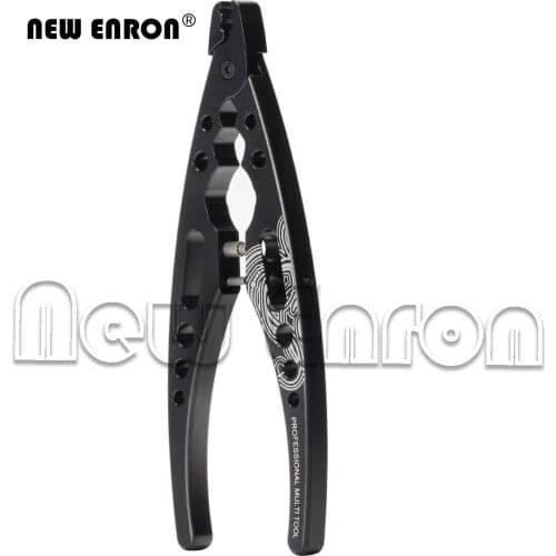 NEW ENRON Black Metal Shock Absorber Pliers Rod Ball Clamp Multi-function Tool for RC Model 1/8 1/10 RC Car Crawler
