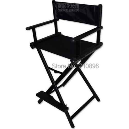 Aluminum director chair Portable foldable Aluminum director chair nylon fabric with aluminum frame salon makeup chair