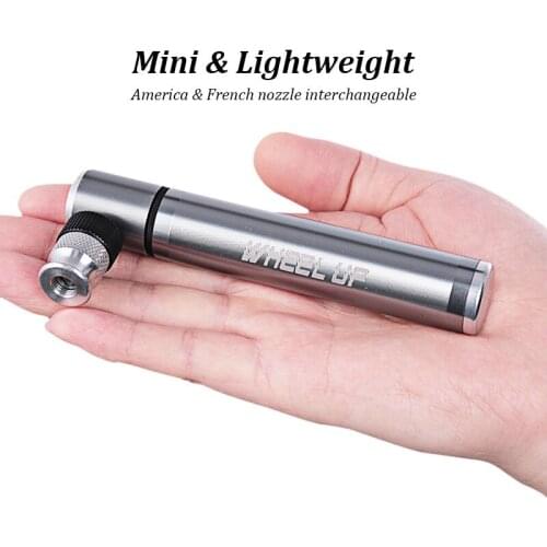 Mini Portable Bicycle Pump 160 Psi Aluminum Alloy Cycling Bike Air Inflator Cycle Presta & Schrader Valve MTB Mountain Bike Pump