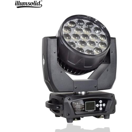 Lyre Wash 19X15W Moving Head Party Lights LED Zoom Stage Beam Effcect Light For Dj Lights Wedding Party Show