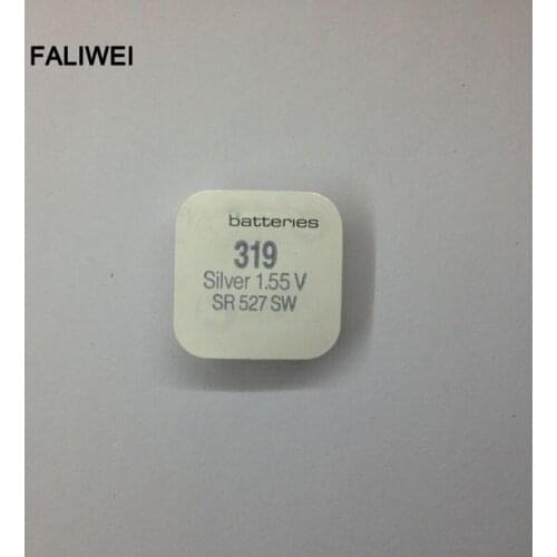 2pcs/ lot 319 SR527SW 1.55V Silver Oxide Watch Battery good quality