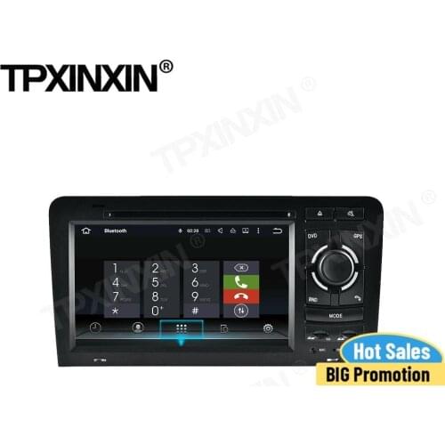 4+64G Carplay Car Radio Stereo Receiver Android For Audi A3 2003-2006 2007 2008 2009 2010 2011 GPS Player Auto Audio Head Unit