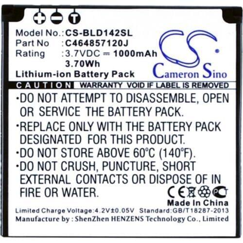 Cameron Sino 1000mah battery for BLU D142 DASH JR 4.0 Dash Junior 4.0 C464857120J