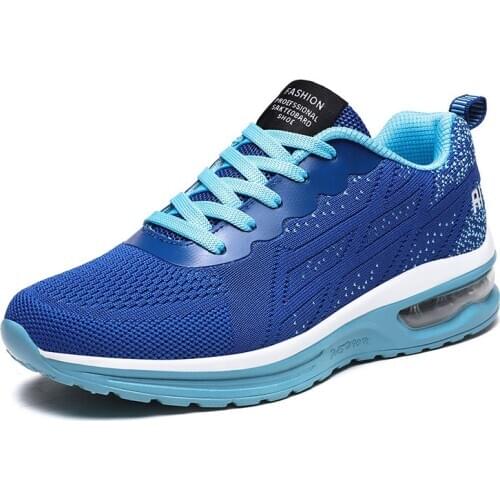 Cushioning Women Running Shoes Fly Weaving Outdoor Walking Sneakers Classic Lady Tennis Light Comfortable Athletic Trainer 41 42