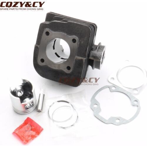 50cc Cylinder Kit & Piston Kit & Cylinder gasket for SUZUKI ADDRESS 50 AJ 50 ZZ SEPIA AP50 ESTILETE 50 41mm/10mm
