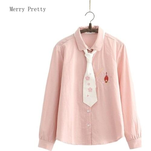 Merry Pretty Pink Blouses