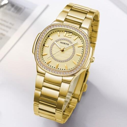 NORTH Ladies Watch With Leather Strap