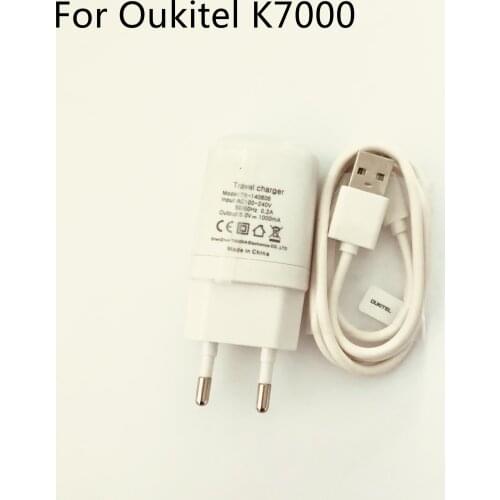 Oukitel K7000 New Travel Charger + USB Cable USB Line For Oukitel K7000 MT6737 5.00" 720x1280 Free Shipping