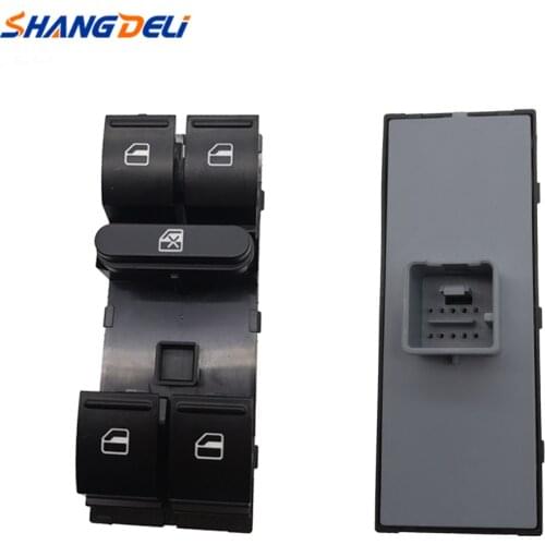 Power Window Switch Button Window Regulator Control Switch For Skoda Octavia II Superb Fabia Yeti Roomster 2004 - 2015 Car Parts