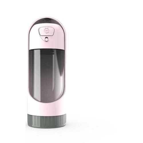 Portable Pet Dog Water Bottle Outdoor Puppy Drinking Bowl Travel Cat Dispenser Feeder With Food Container Pet Drinking Cup New