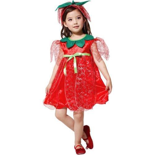 Christmas Girls Halloween Kids Fairy Costumes Cute Cosplay Party Dress