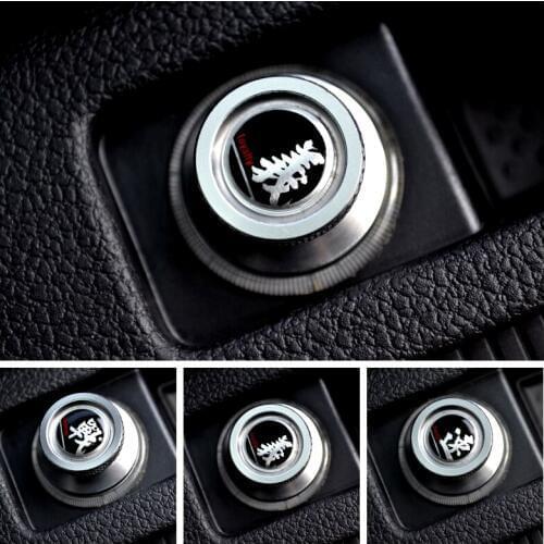 Silver Aluminum Adornment Car Cigarette Lighter Socket dust plug For MAZDA 2 3 5 6 RX8 RX7 MX5 MX-3 MIATA MAZDASPEED