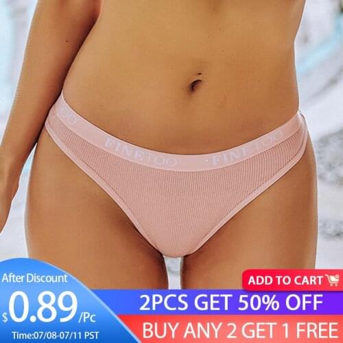 Women Sexy Cotton Thongs Low Rise T-Back G-String Ladies Seamless Solid Color Panty Underwear Female Soft Briefs Girls Lingerie