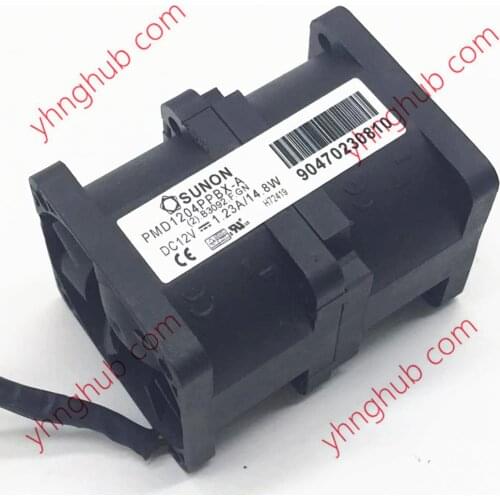 SUNON PMD1204PPBX-A (2).B3092.F.GN Server Cooling Fan DC 12V 1.23A 14.8W 40x40x56mm