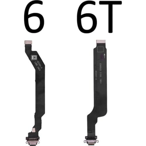 Type C USB Charging Port Dock Connector Flex Cable for OnePlus 6 6T Mobile Phone Replacement Accessories Spare Parts