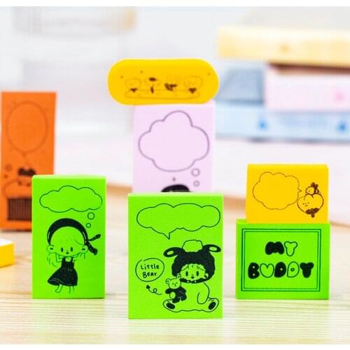 Yoofun Kawaii Foam Stamps Decoration Stamps for Scrapbooking Journal Stamps Seals Set Cute Stationery for School Kindergarten
