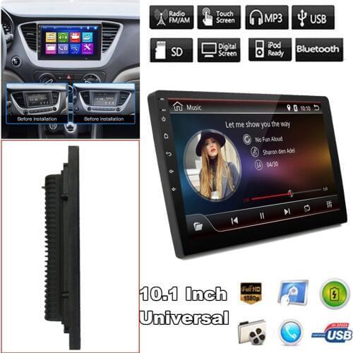 10 Inch 2Din Car Stereo MP5 Player Android 8.1 Quad Core Wifi Car Radio DVD Player GPS 1+16G USB Bluetooth MP5 Player