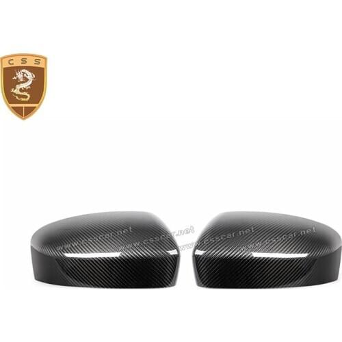 100% Carbon Fiber Mirror Cover For Maserati Levante M157 2016 up real carbon fiber rearview mirror shell caps add on style 00392