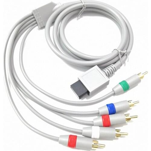 1080P Component Cable HDTV Audio Video AV 5RCA Cable Support 1080i / 720p HDTV system for Nintendo Wii Game Cable