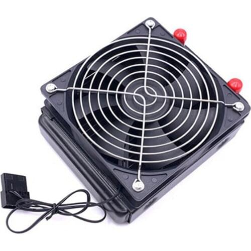 120mm Water Cooling Radiator 10 Tubes Computer CPU Cooler Heat Exchanger Radiator Cooling Fan for PC Cooling Accessory