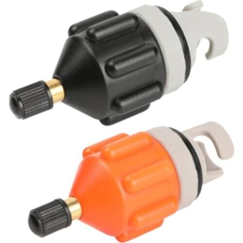 Durable Air Valve Adaptor Wear-resistant Rowing Boat Air Valve Adaptor Nylon Kayak Inflatable Pump Adapter for SUP Board
