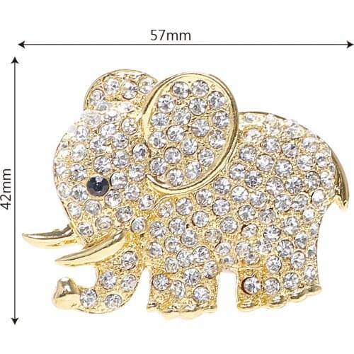 Car Perfume Auto Decoration Air Outlet Clip Diamond Crystal Air Freshener Fragrance Car-styling Elephant