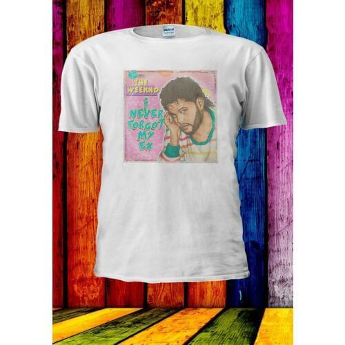 Retro 80s Album The Weeknd I Never Forgot My Ex Men Women Unisex T-shirt 2841 T Shirt Discount 100 % Cotton T Shirt For MenS