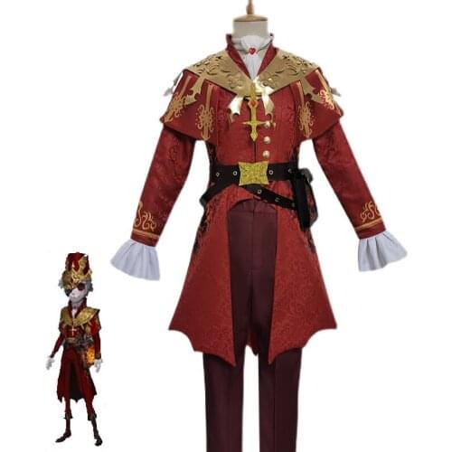 Game Identity V Postman Victor Grantz Cosplay Costume Adult Fancy Suit Party Outfits Hallween Carnival Uniforms Custom Made