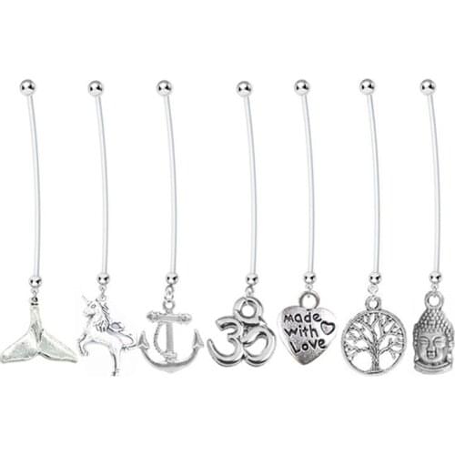 1PC Baby Pregnancy Belly Button Rings Fashion Women Trees of Mom Heart Piercing Navel Pregnant Belly Ring Body Piercing Jewelry