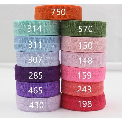 1683-7 ,16mm solid elasticity ribbon, 10 yards headwear Rubber band, DIY handmade headdress clothing accessories material