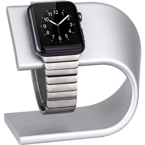Metal Aluminum Charger Stand Holder for Apple Watch Bracket Charging Cradle Stand smartwatch Charger Dock Station apple watch 6