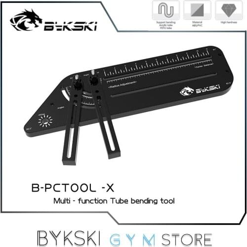Bykski Multi-Function Pipe Bending Tool, Multi-Track Angle Assist For Acrylic / PETG Tubing, ABS Plastic Mould