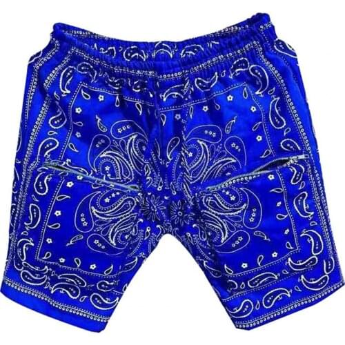 Mens Casual Shorts 2021 Classic Cashew Flower Kapital SHORTS Men Women Colors Patchwork Shorts Casual Breechcloth