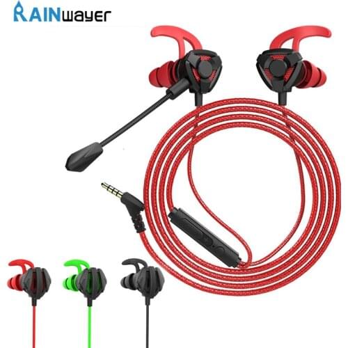 Earphone Helmets For Games Gaming In-Ear Headset 7.1 With Mic Volume Control PC Gamer Earphones new