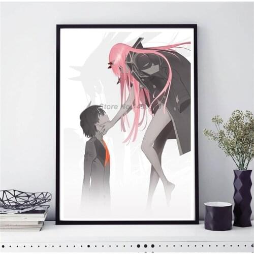 Darlings In The Franxx Sexy Anime Poster Paintings On Canvas Modern Art Decorative Wall Pictures For Living Room Home Decor