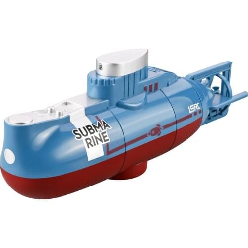 RC Boat Mini Submarine Speed Remote Control 6CH Electric simulation Model Swimming Pool Bathroom Bathtub Shower Kids Toys Gifts