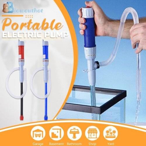 3 in 1 Portable Electric Pump Water Pump Transfer Non-Corrosive Liquids Powered Outdoor Car Fuel Transfer Suction Pumps Liquid