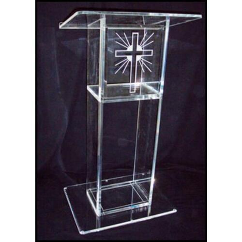 Clear acrylic lectern Acrylic pulpit Perspex Podium church pulpit church pulpit plastic podium