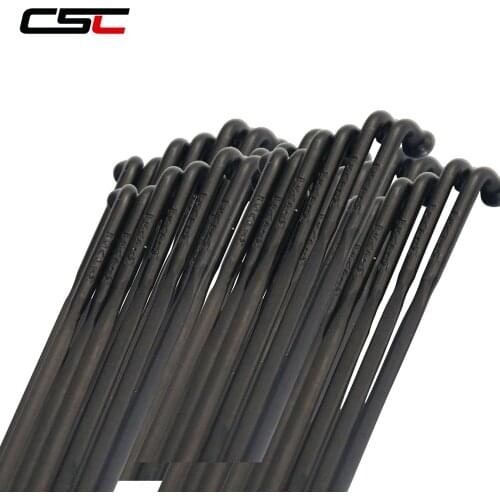 Sapim CX Ray Spokes BLACK Bladed Aero Spokes + Aluminium Nipples J-Hook / Straight Pull