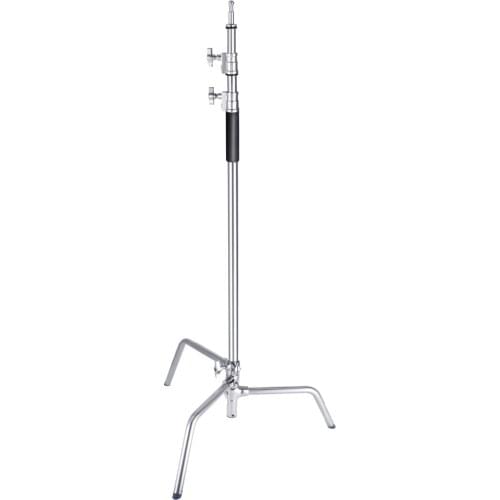 Neewer Stainless Steel Heavy Duty C-Stand 5-10 feet/1.5-3 meters Adjustable Photographic Sturdy Tripod for Reflectors Softboxes