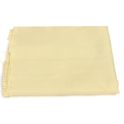 200g Fabric Woven Aramid Fiber Cloth Plain 100cm/39.4'' Width Yellow