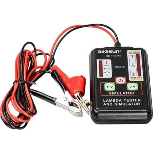 Universal Automotive Lambda Tester & Simulator Test 1,2,3 and 4 Wires Sensors Durable ABS Enclosure Low Battery