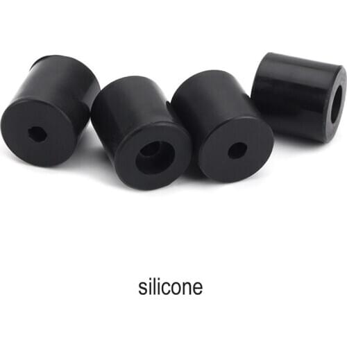 4pcs 3D Printer Silicone Heated Bed Leveling Columns Hot Bed Mounts Columns 3*18mm+1*16mm Heated Bed Leveling Column Accessories
