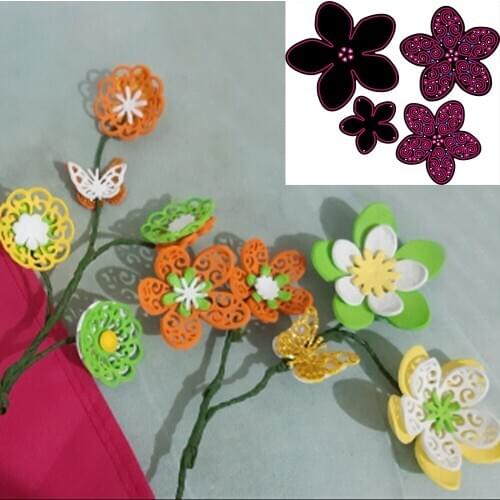 ZUCZUG Flowers For Scrapbooking